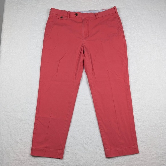 Brooks Brothers Other - Brooks‎ Brothers Pants Mens 38x30 Red Supima Cotton Stretch Chino Casual
